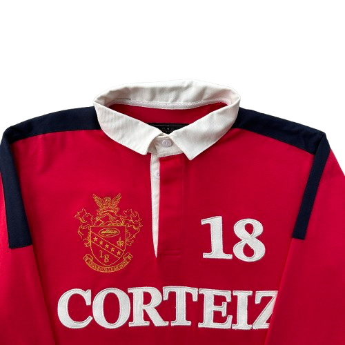 PANELED RUGBY (RED)