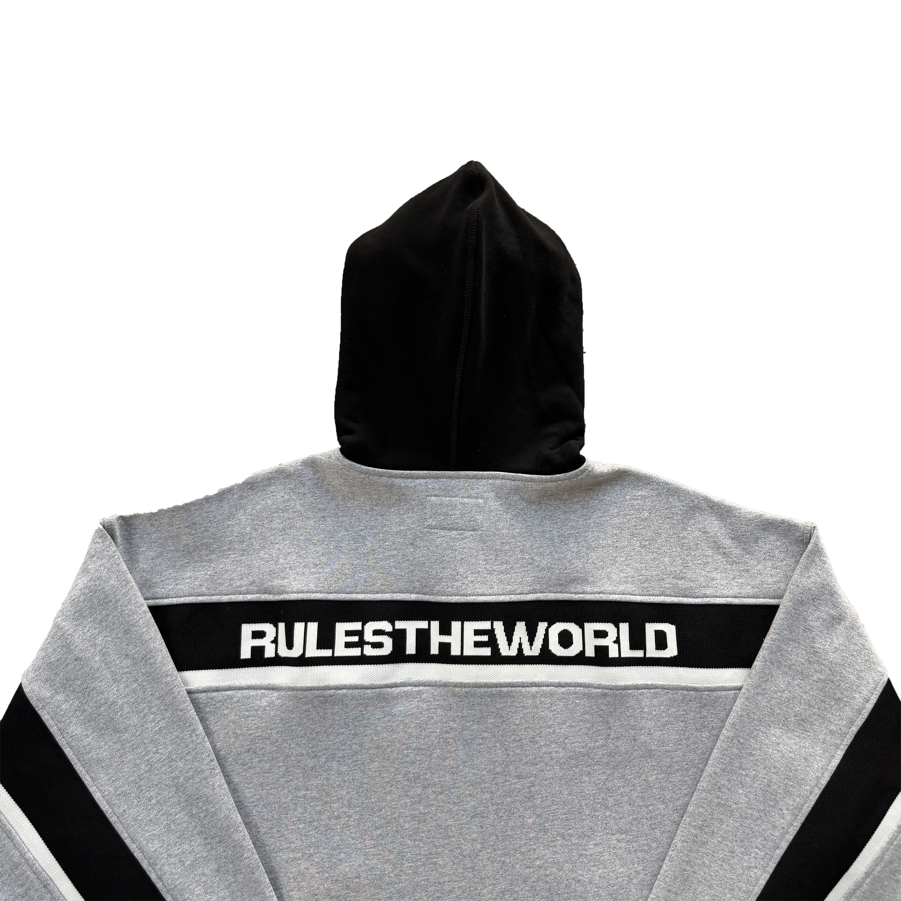 RIBBED SPORTEIZ ZIP HOODIE (HEATHER GREY)