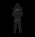 SHOOTERS HOODIE TRACKSUIT (BLACK/LIME)