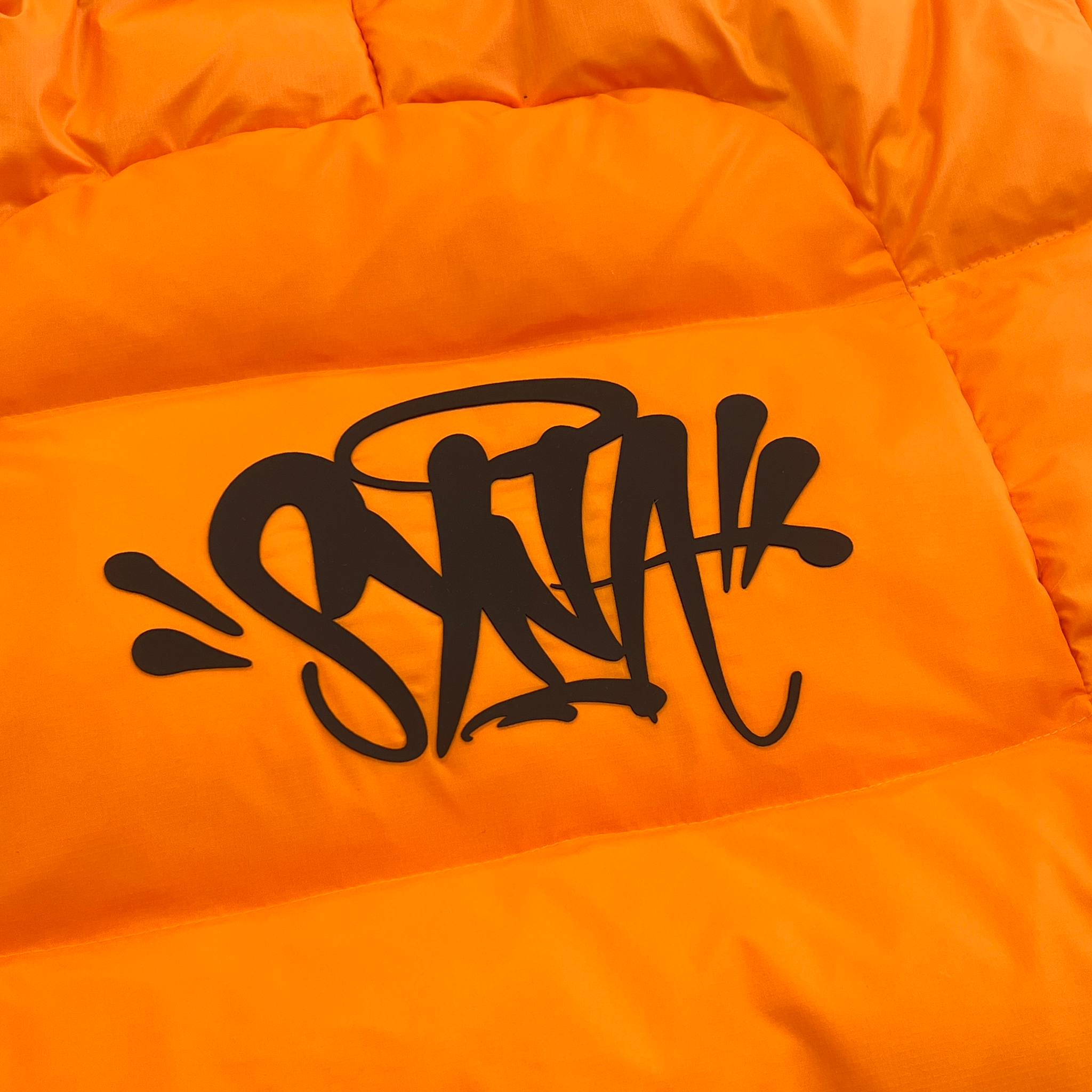 WAVE PUFFER JACKET (ORANGE)