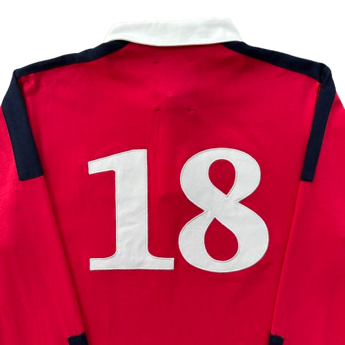 PANELED RUGBY (RED)