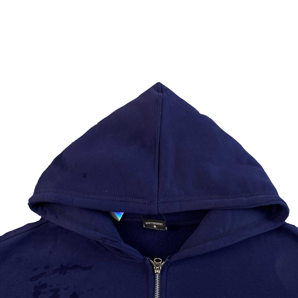 CORTEIZ SUPERIOR ROYALE ZIP HOODIE (NAVY)