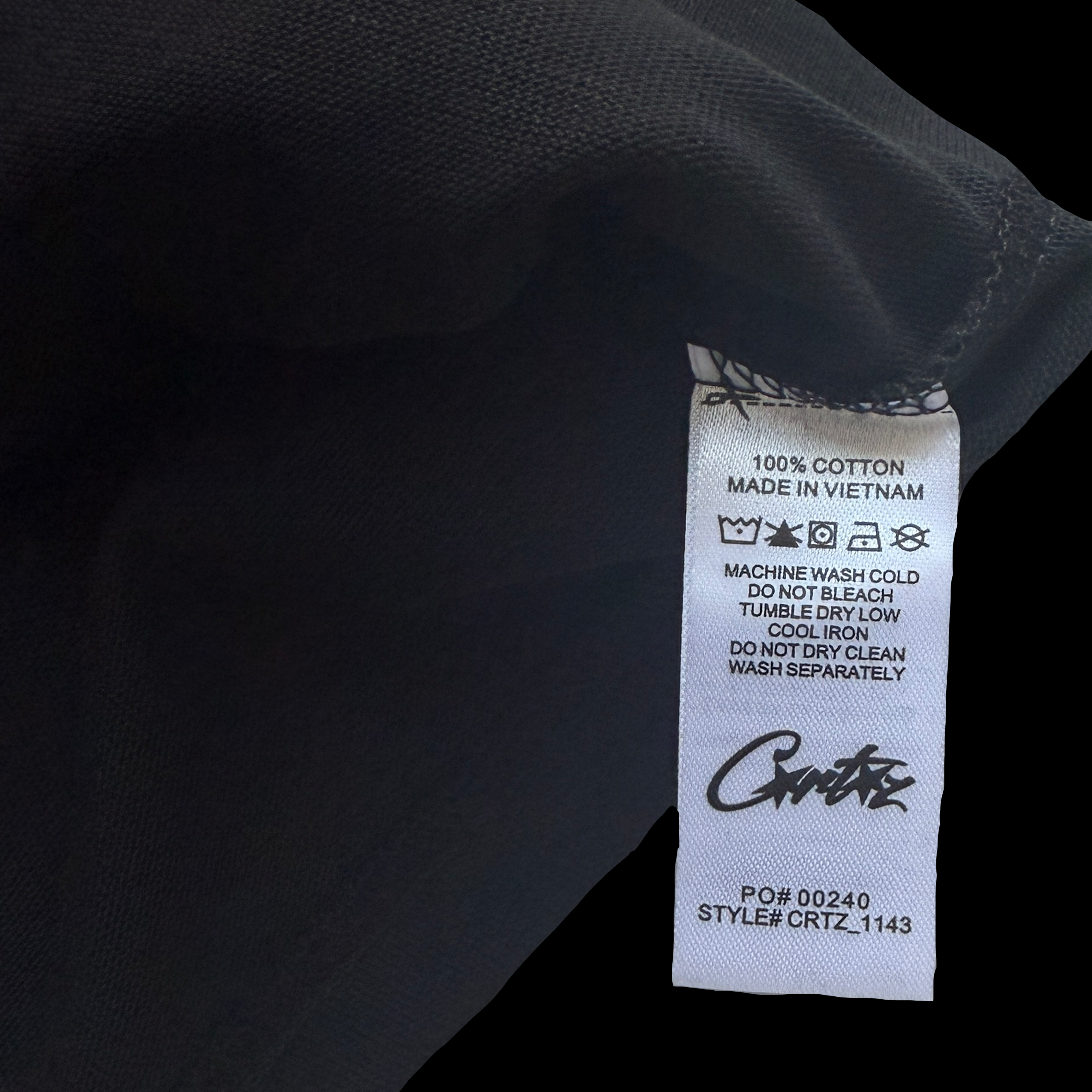 SOPHOMORE RAGLAN LS (BLACK)