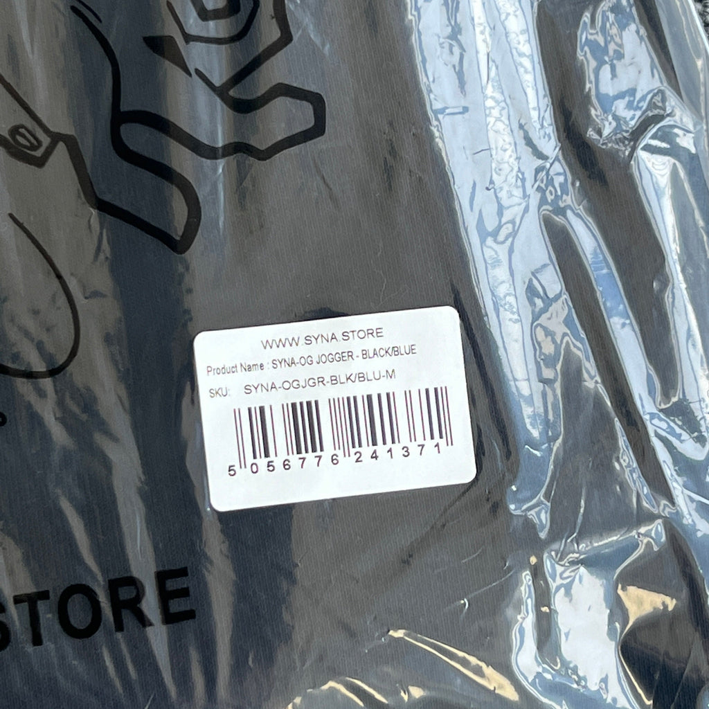 WORLD OG SYNA TRACKSUIT-(BLACK/BLUE)