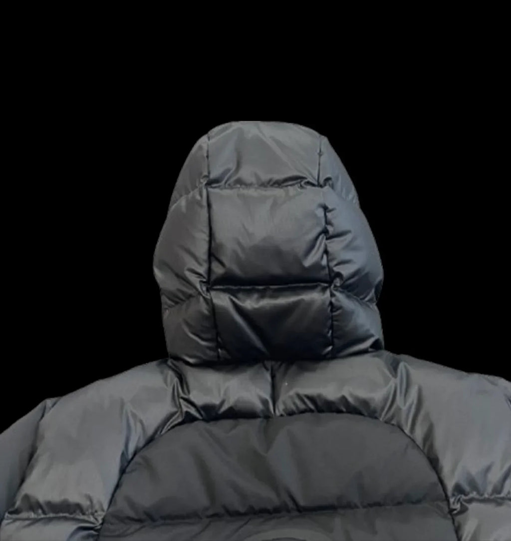 WAVE PUFFER JACKET (BLACK)