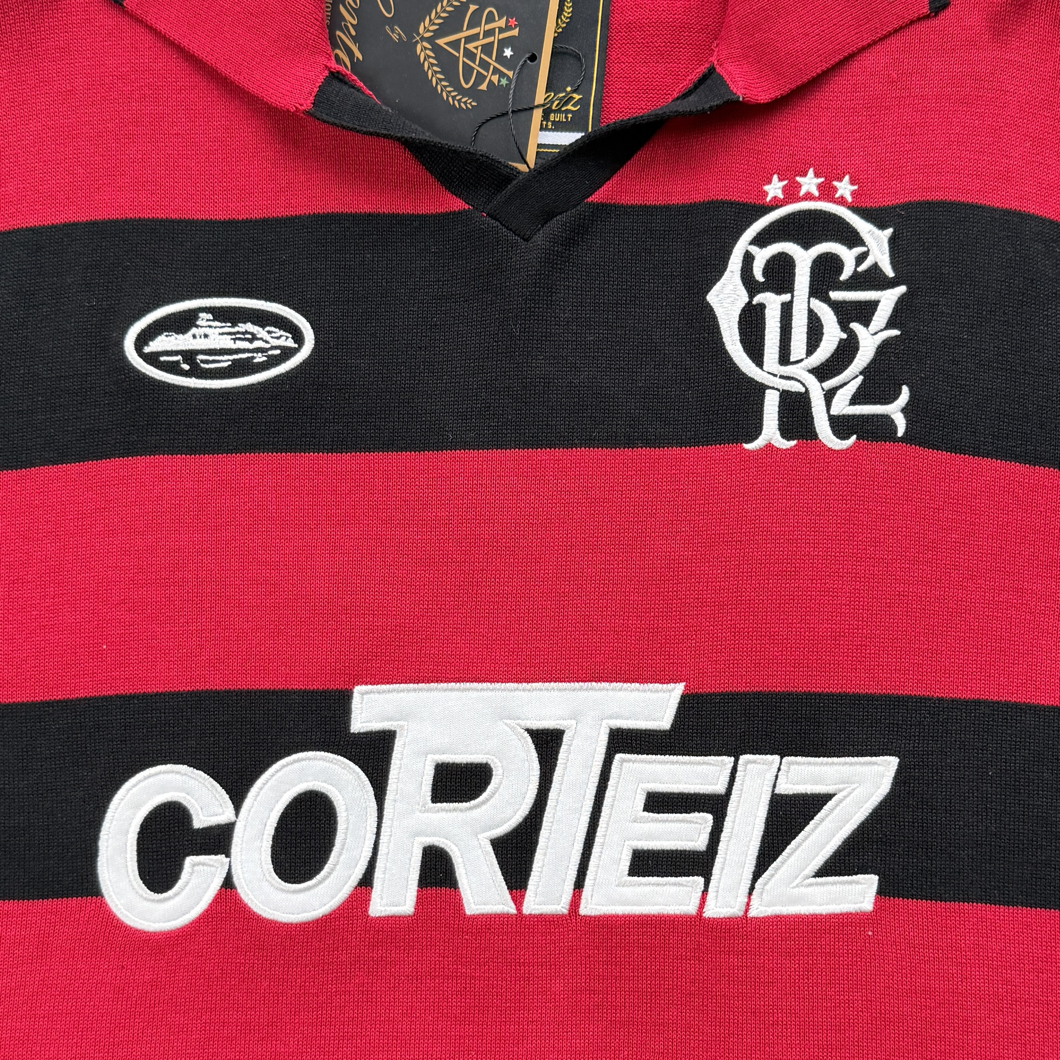 STRIPED KNIT JERSEY (RED)