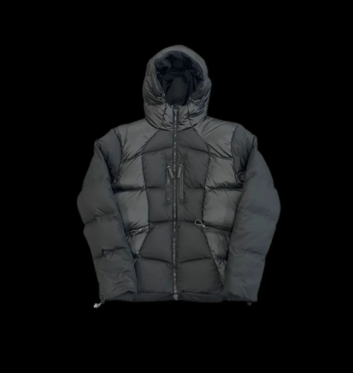 WAVE PUFFER JACKET (BLACK)