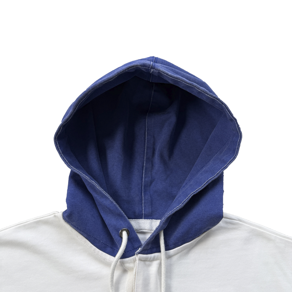 WINGER HOODED RUGBY -(OFF WHITE)