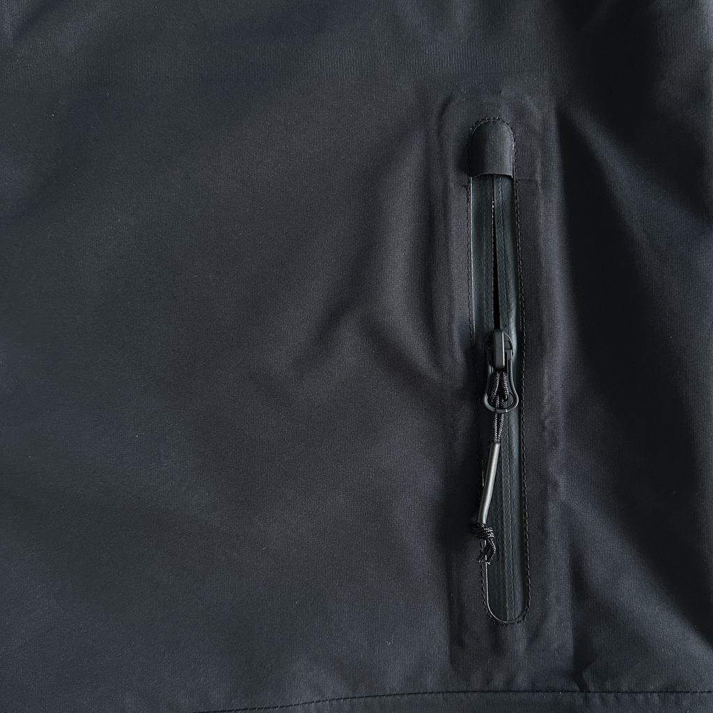 ELITEWORK WATERPROOF SHELL JACKET (BLACK)