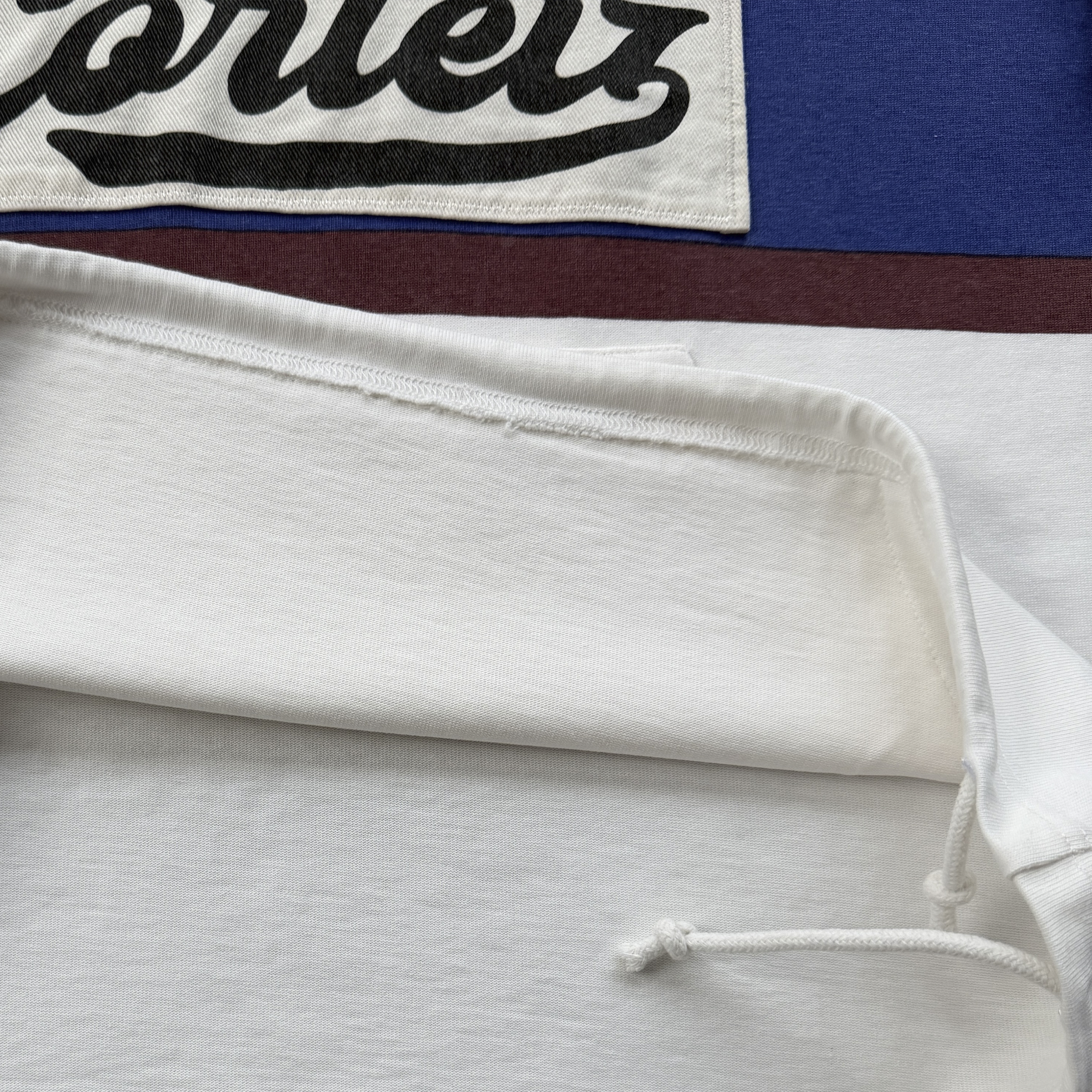 WINGER HOODED RUGBY -(OFF WHITE)
