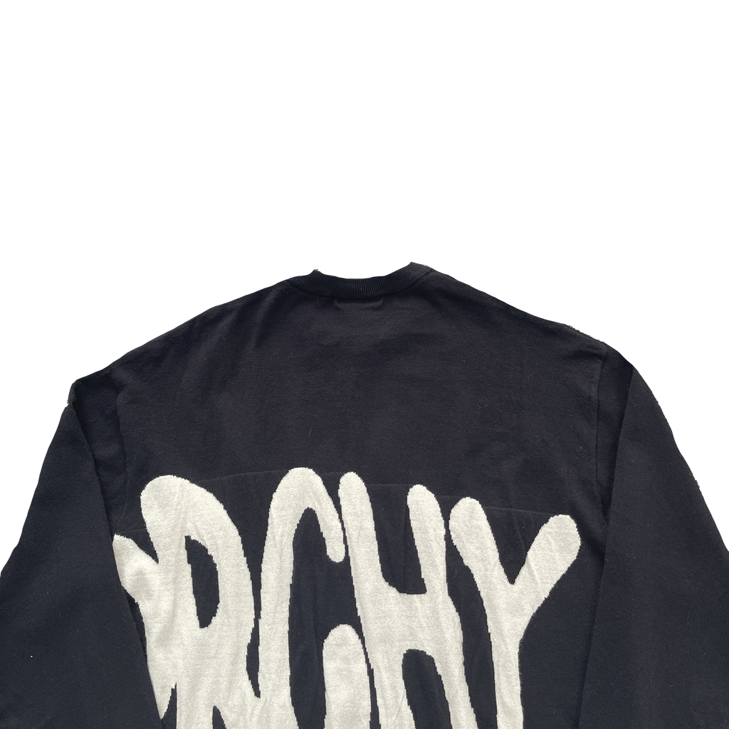 WORLD SYNARCHY CASHMERE SWEATER (BLACK)