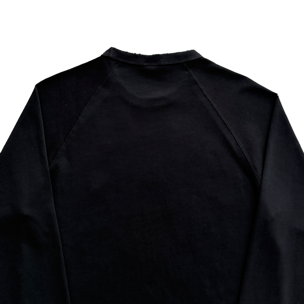 SOPHOMORE RAGLAN LS (BLACK)