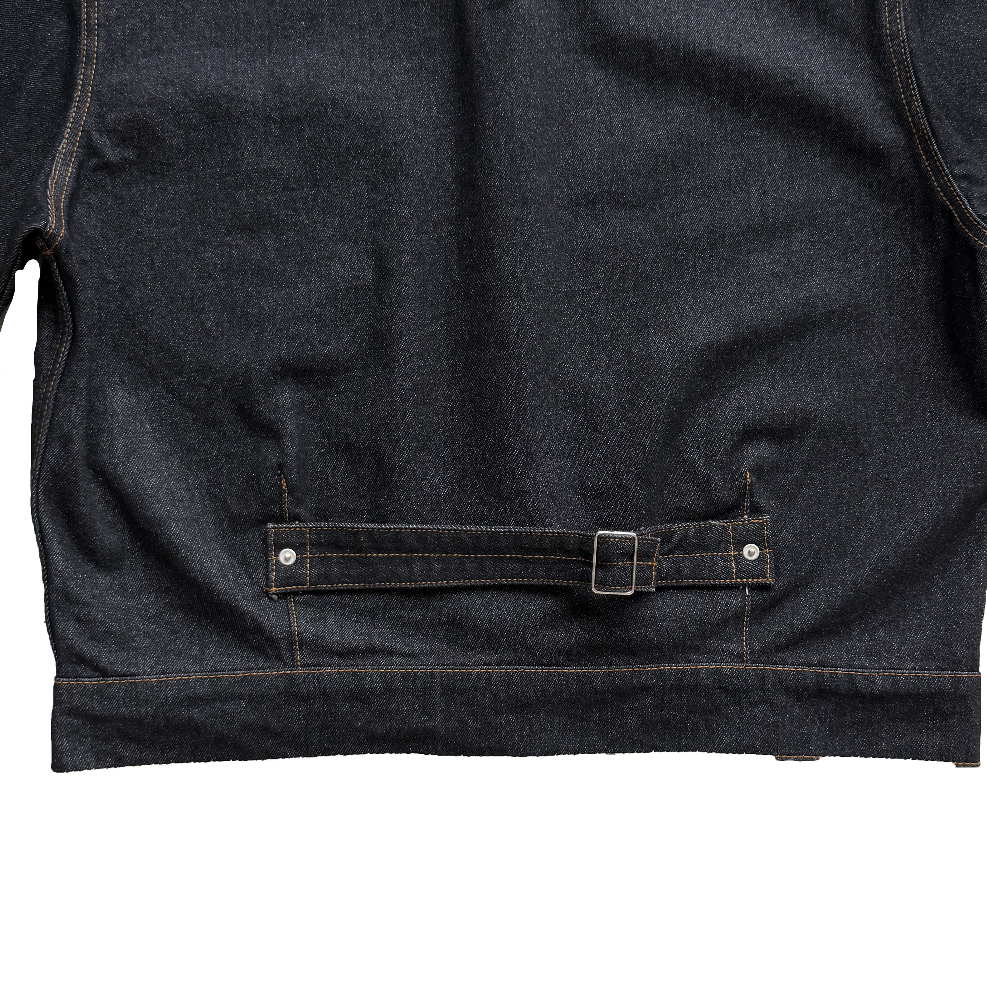 CREST CHAINSTITCH DENIM JACKET (WASHED)