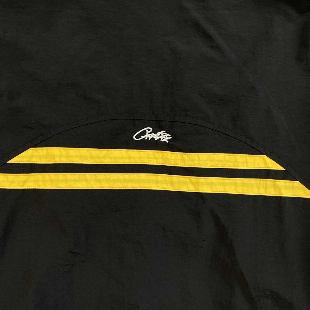 STRIPED LITEWORK JACKET (BLACK/YELLOW)