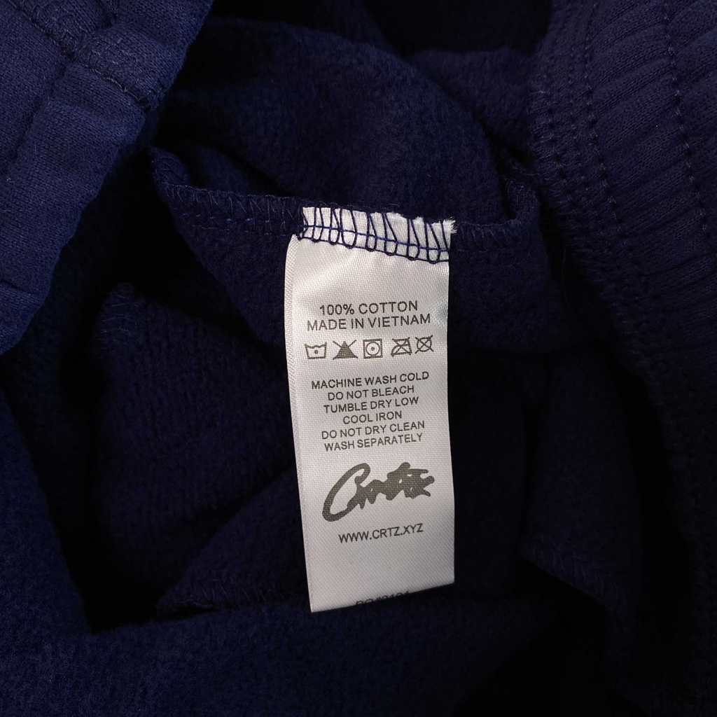 CORTEIZ SUPERIOR ROYALE ZIP JOGGERS (NAVY)