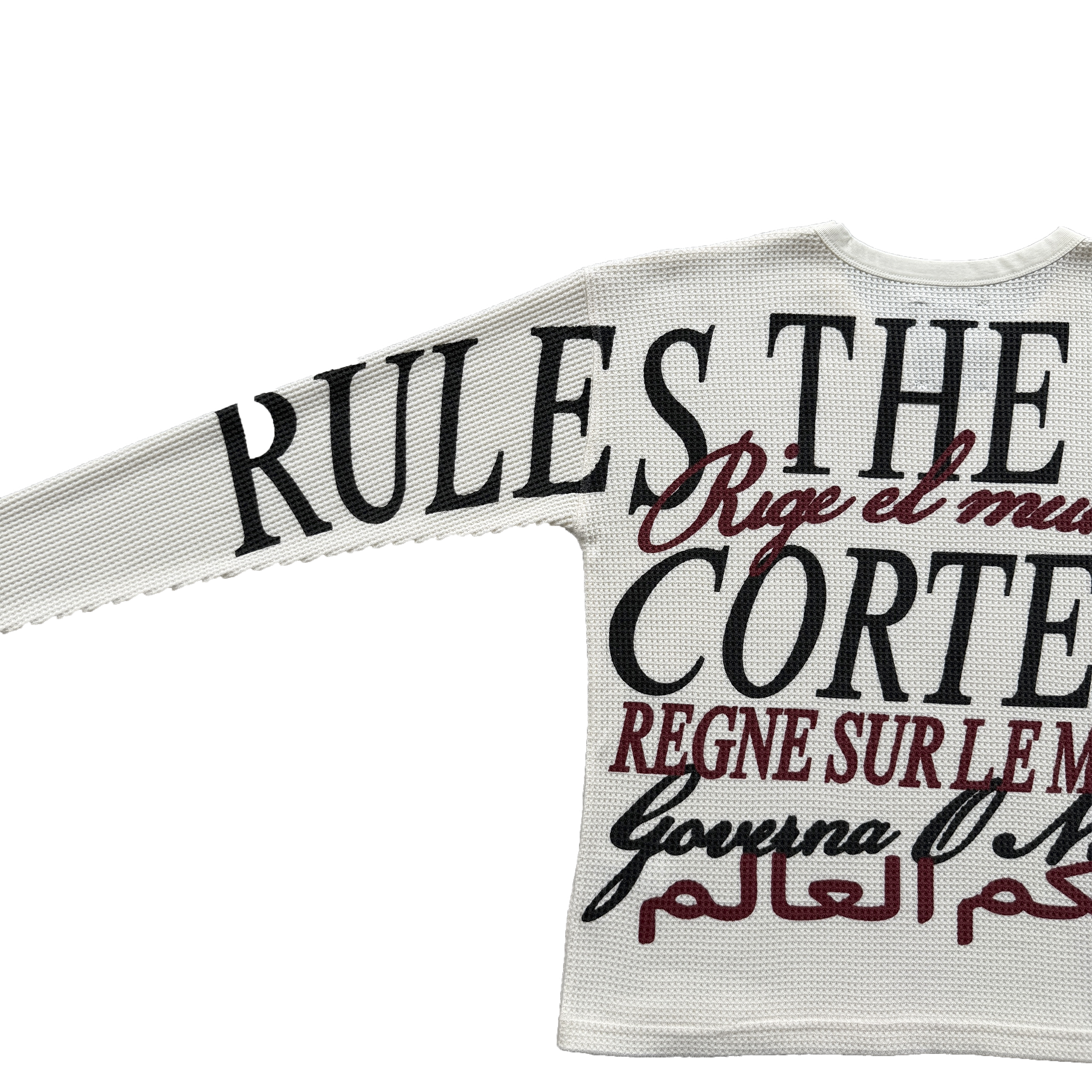 WORLDWIDE WAFFLE THERMAL (WHITE)