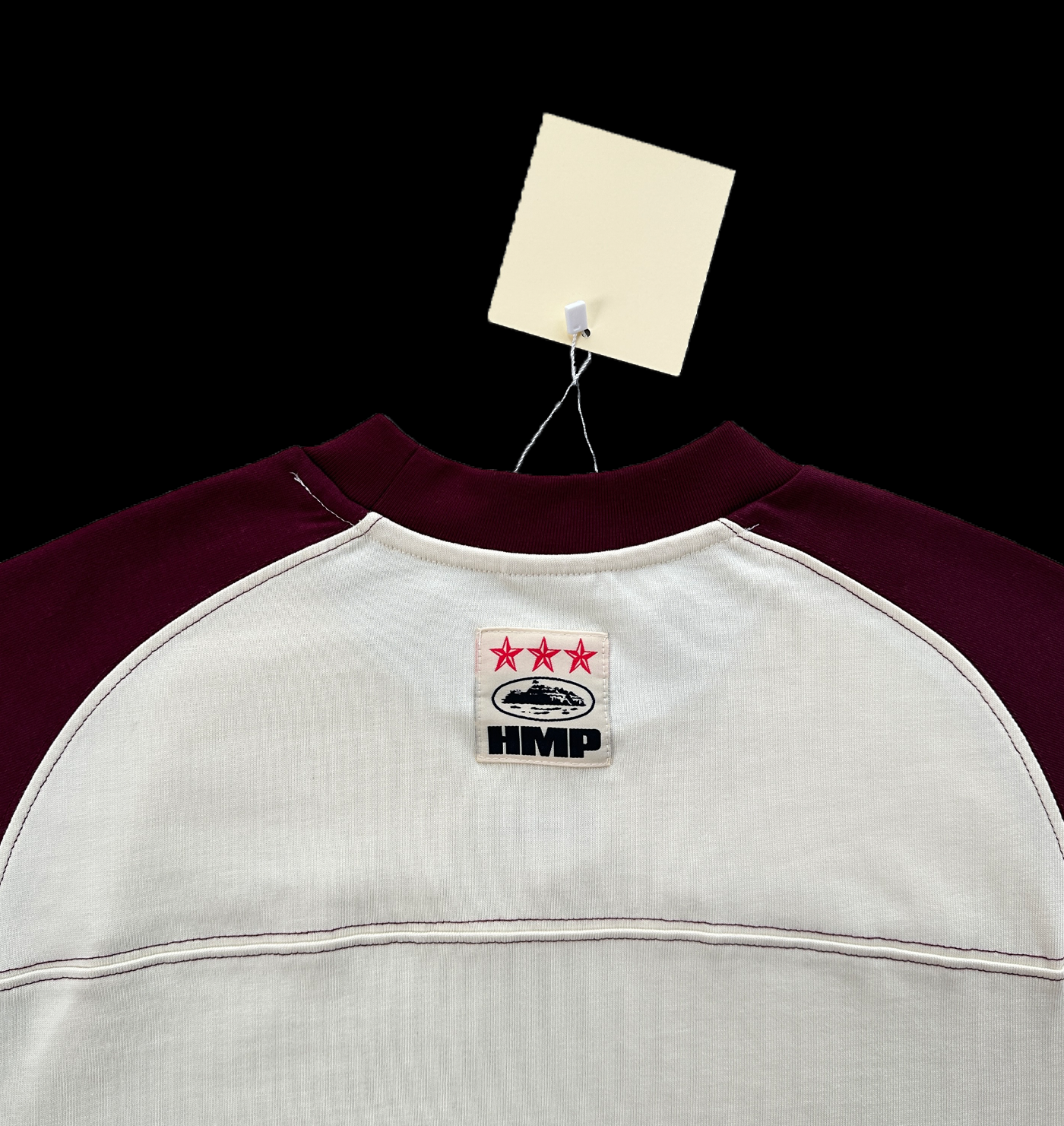HMP VINTAGE JERSEY (CREAM / BURGUNDY)
