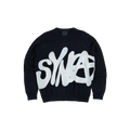 WORLD SYNARCHY CASHMERE SWEATER (BLACK)