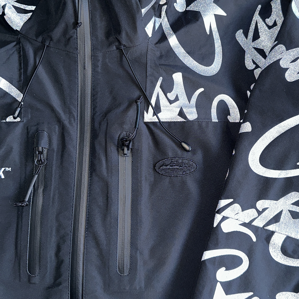 ELITEWORK WATERPROOF SHELL JACKET (BLACK)