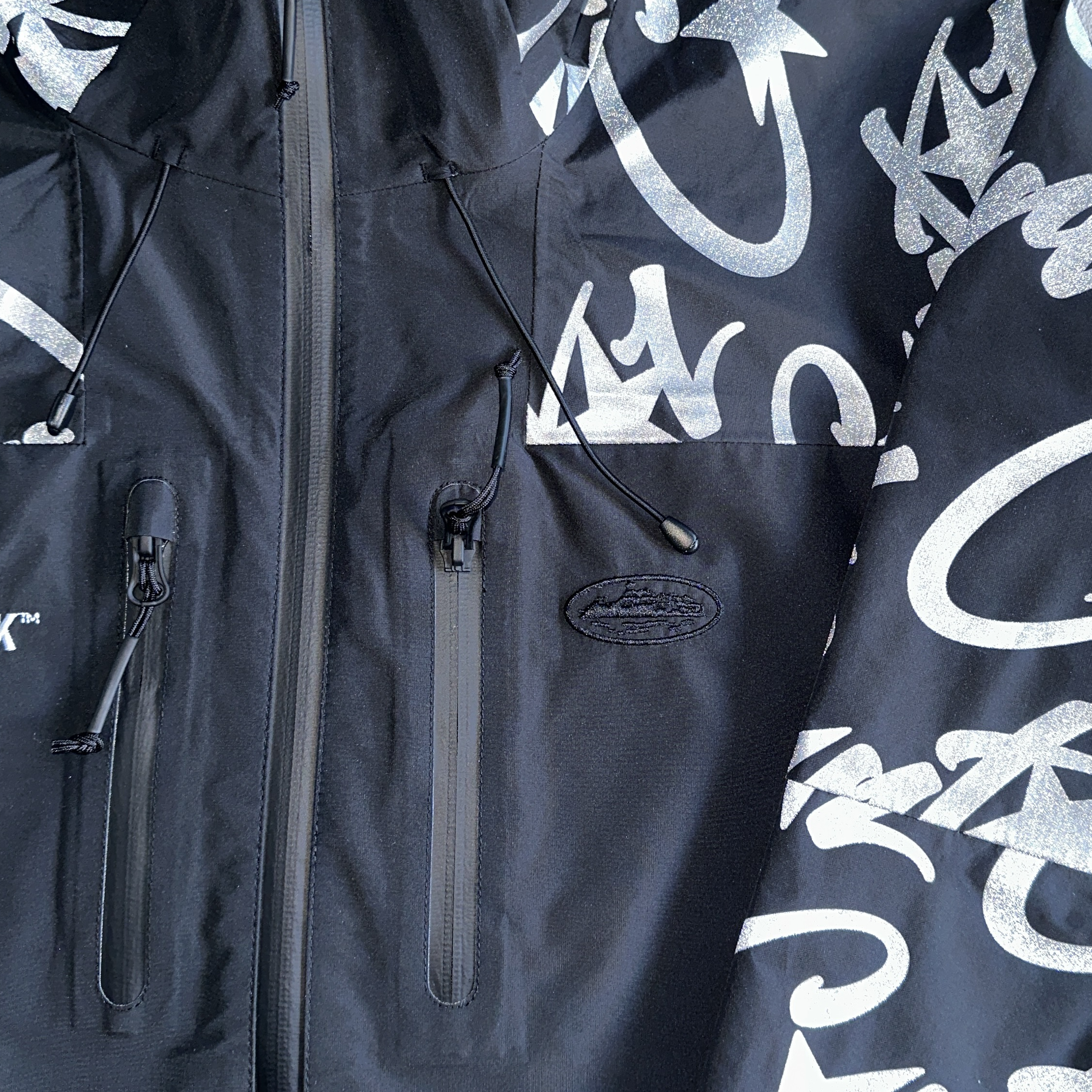 ELITEWORK WATERPROOF SHELL JACKET (BLACK)