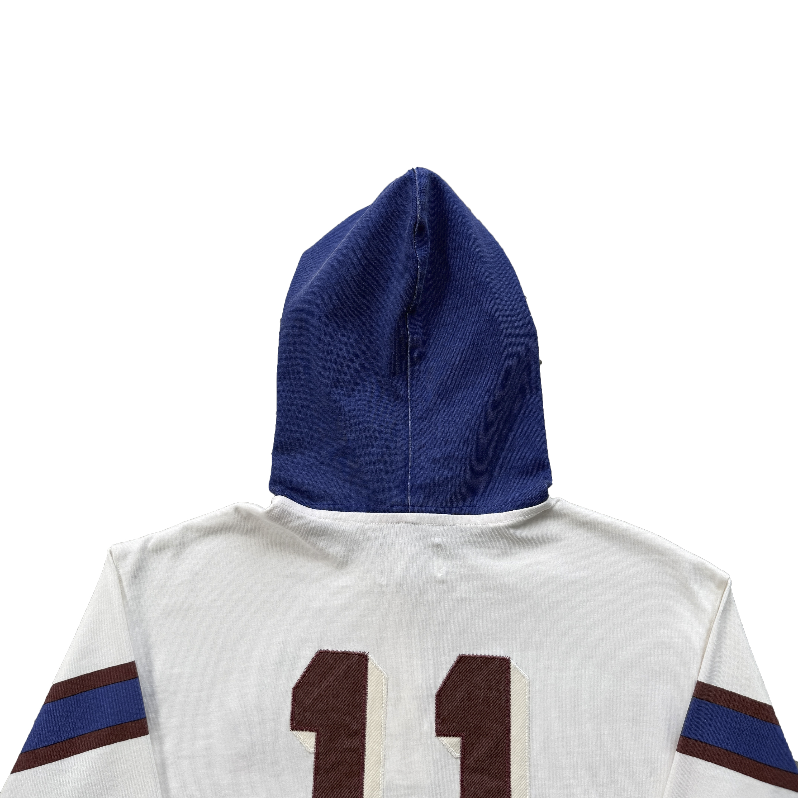 WINGER HOODED RUGBY -(OFF WHITE)