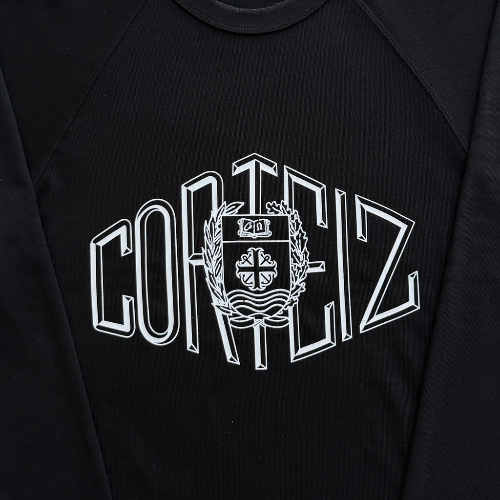SOPHOMORE RAGLAN LS (BLACK)