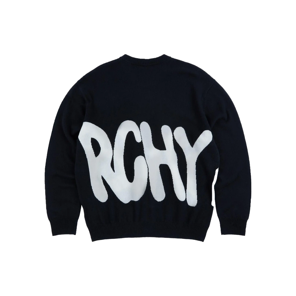 WORLD SYNARCHY CASHMERE SWEATER (BLACK)