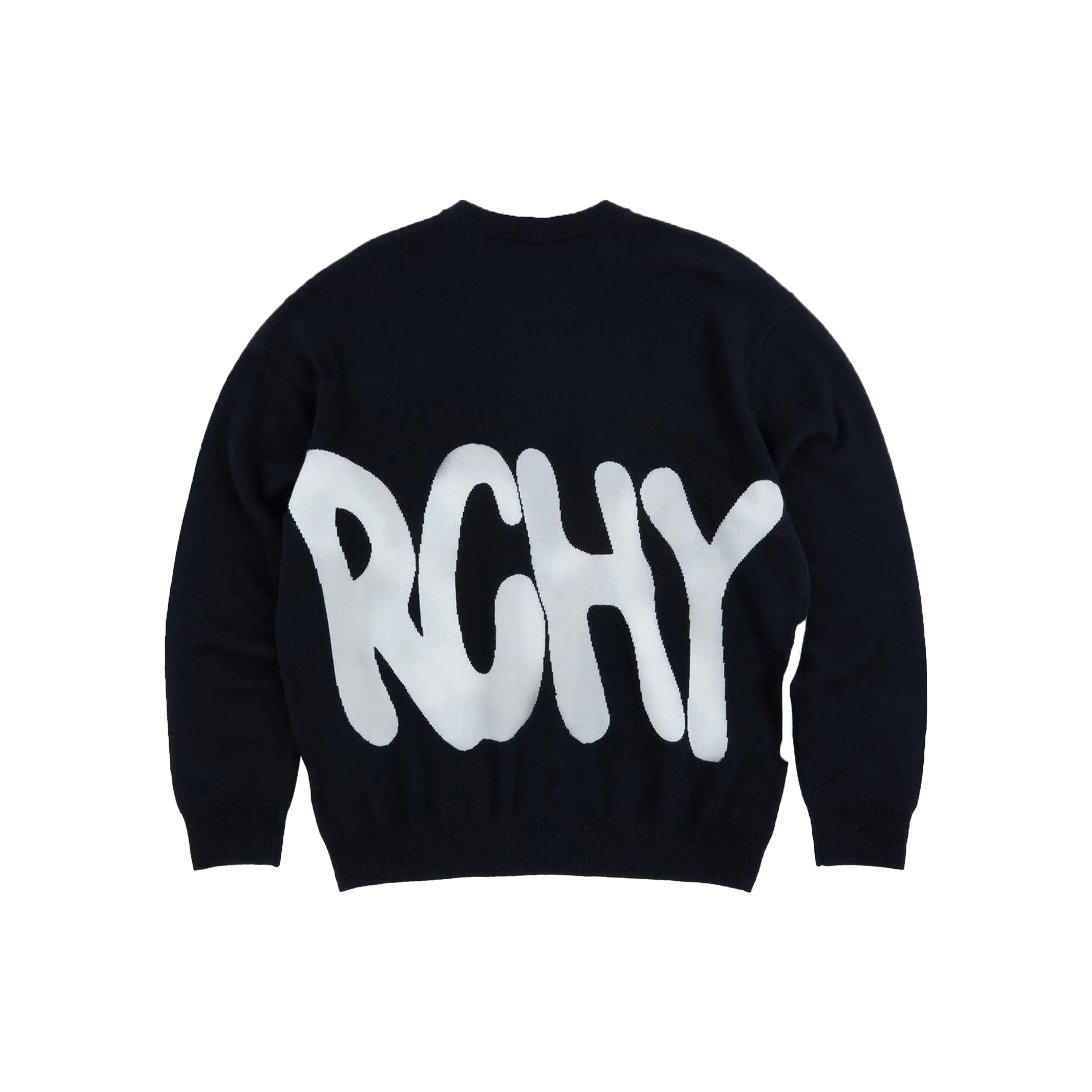 WORLD SYNARCHY CASHMERE SWEATER (BLACK)
