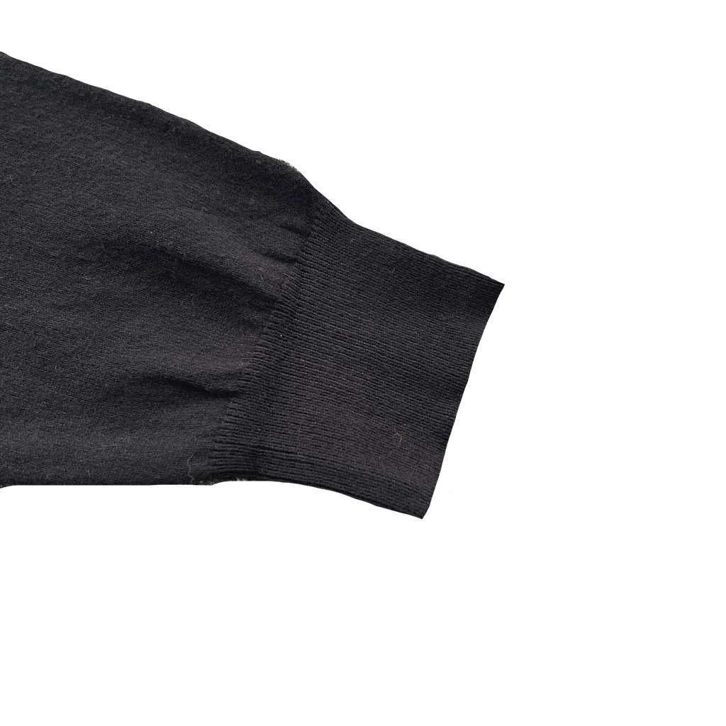 WORLD SYNARCHY CASHMERE SWEATER (BLACK)