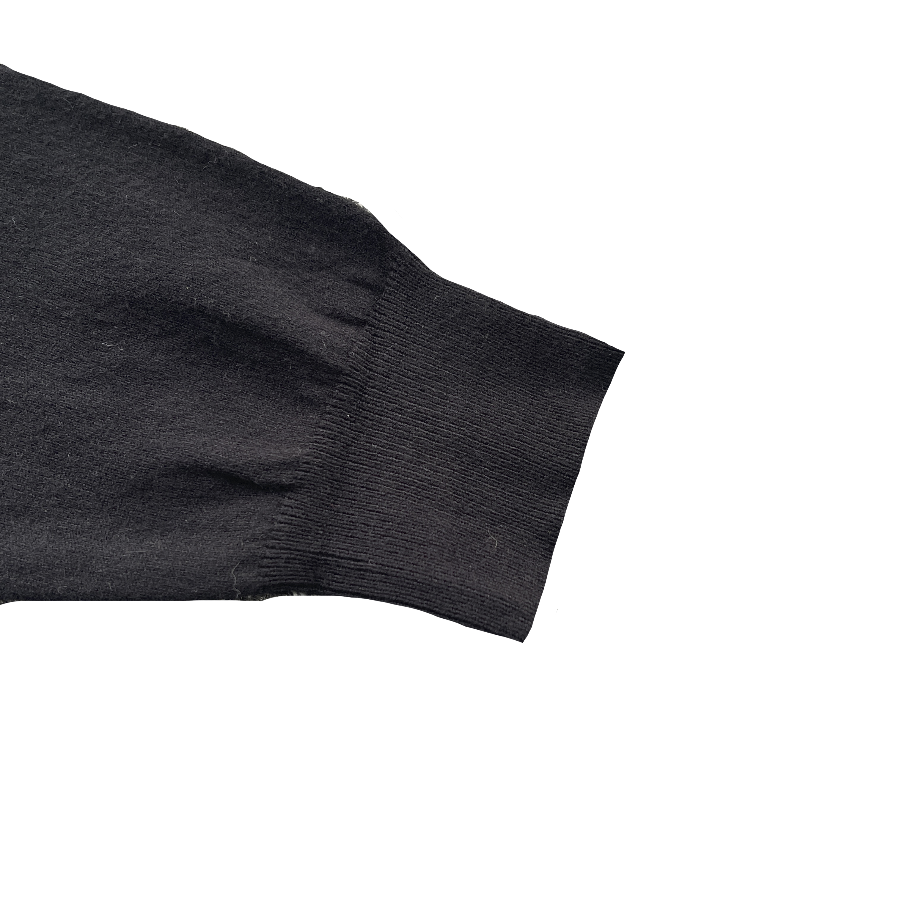 WORLD SYNARCHY CASHMERE SWEATER (BLACK)