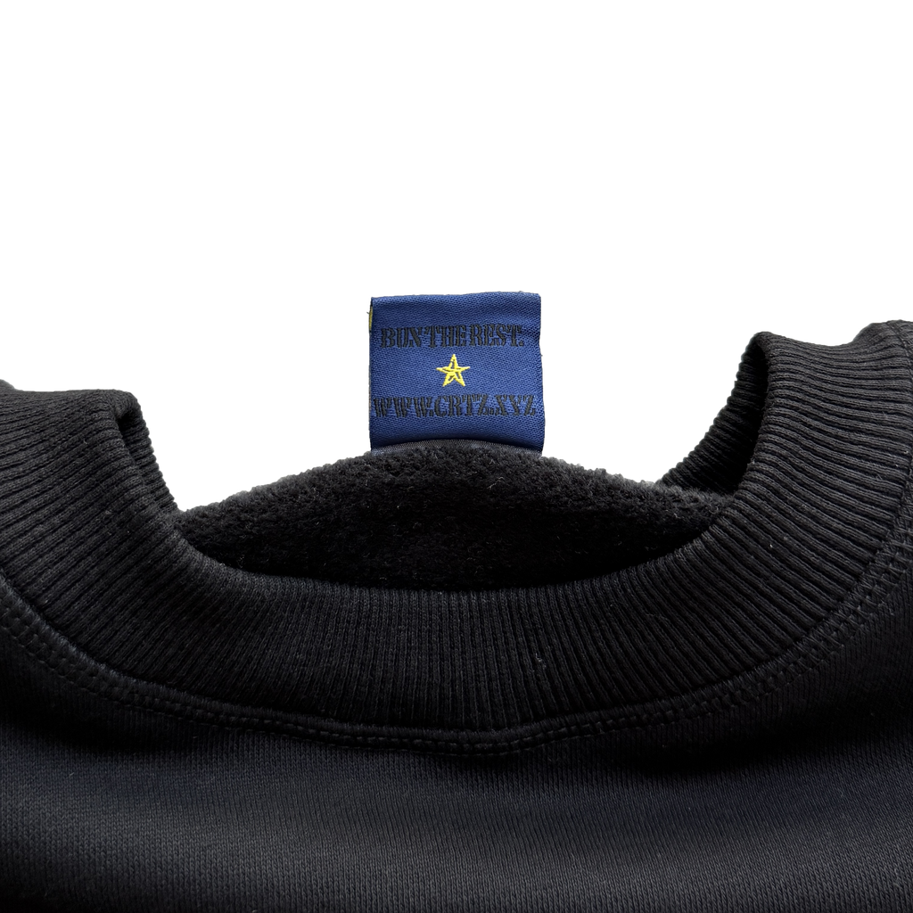 MINI ISLAND CREWNECK (BLACK)