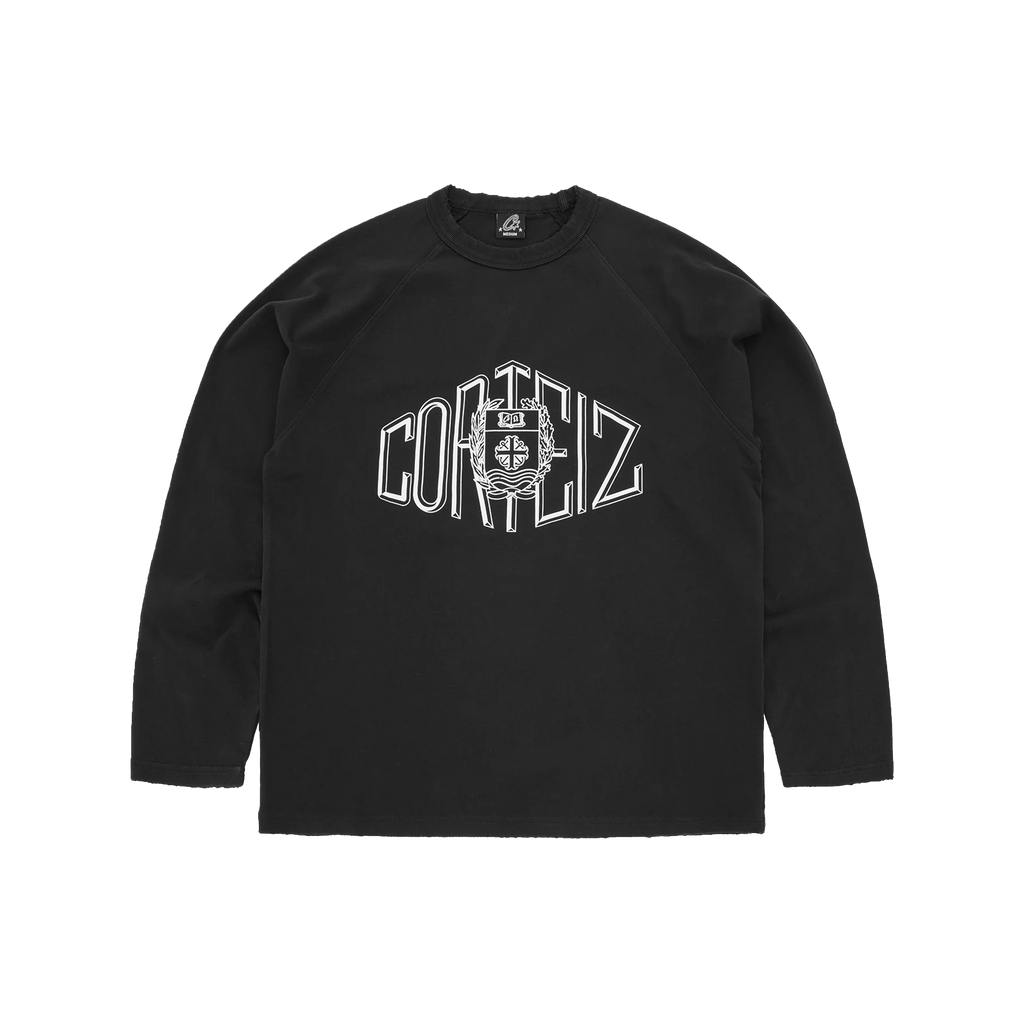 SOPHOMORE RAGLAN LS (BLACK)