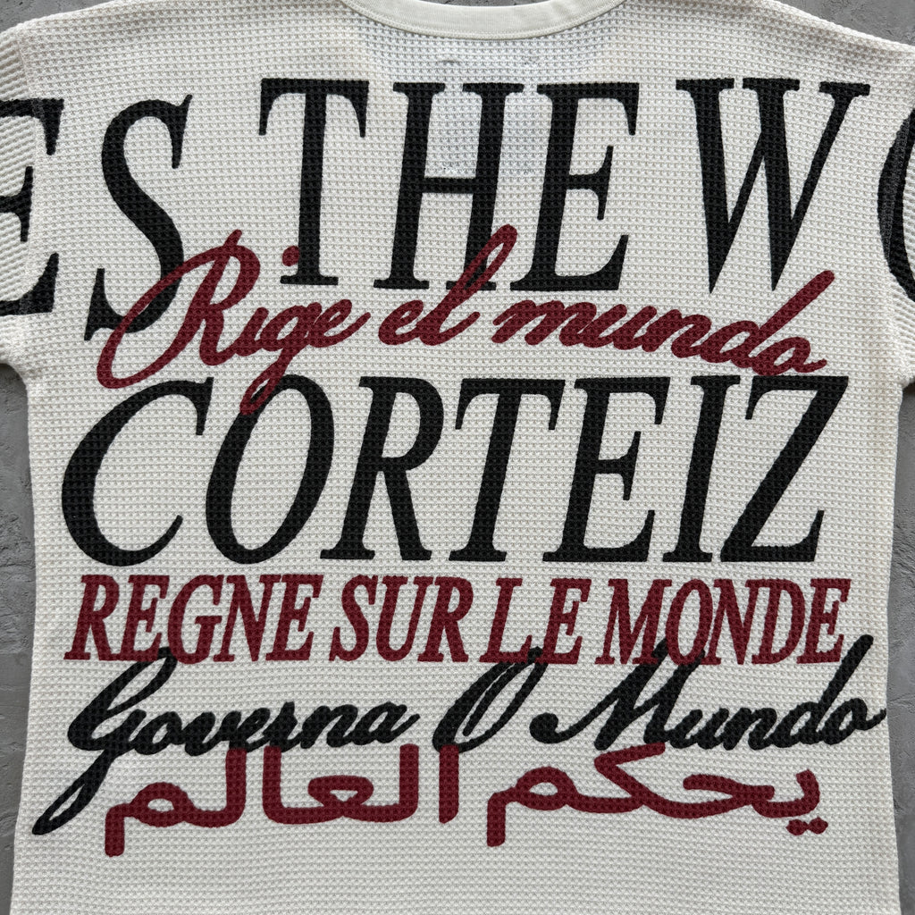 WORLDWIDE WAFFLE THERMAL (WHITE)
