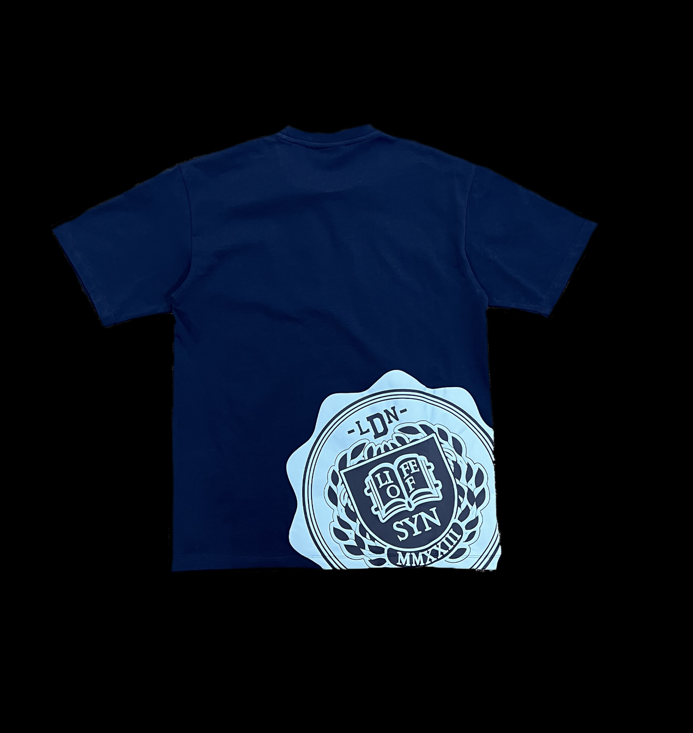 COLLEGE TEE (BLUE)
