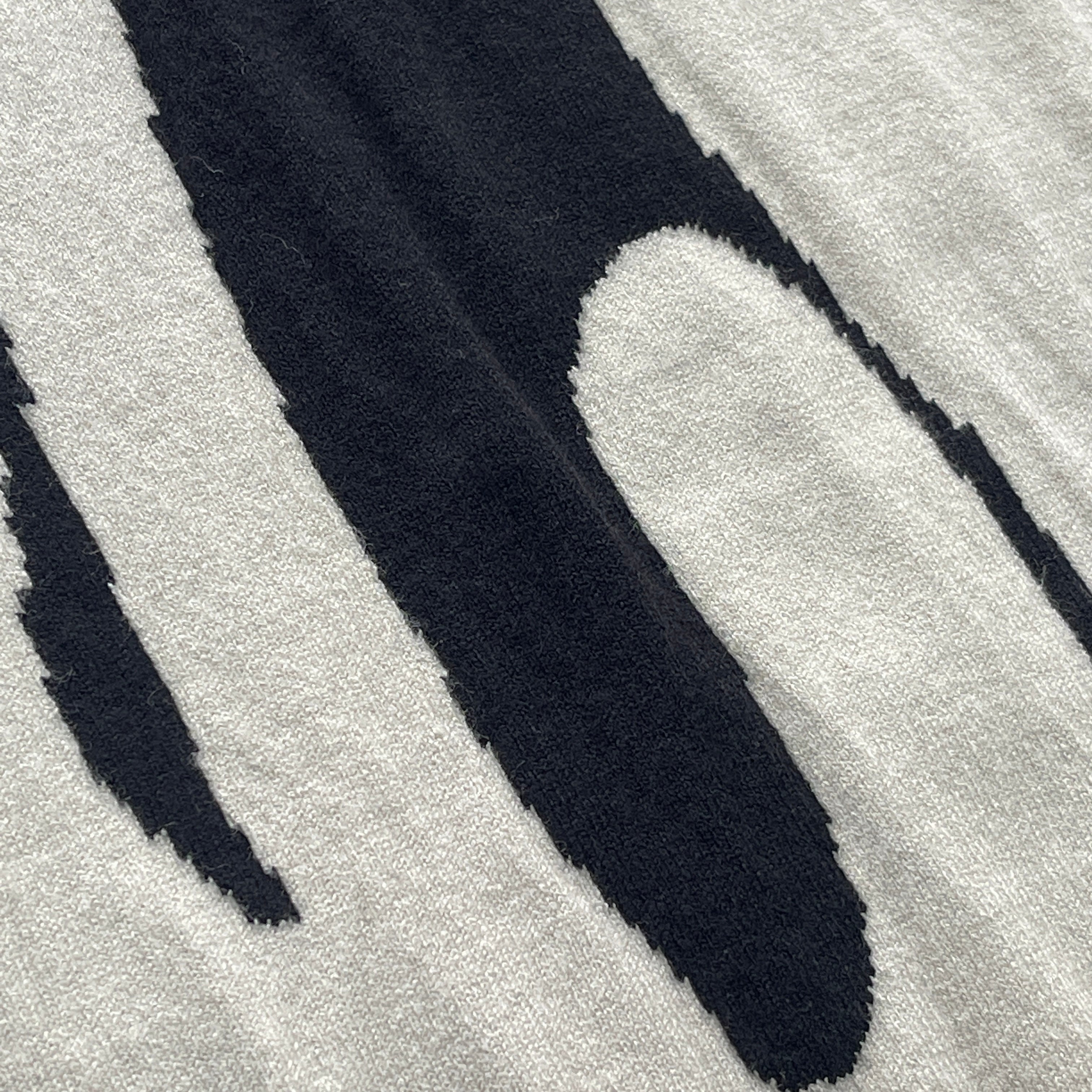 WORLD SYNARCHY CASHMERE SWEATER (BLACK)