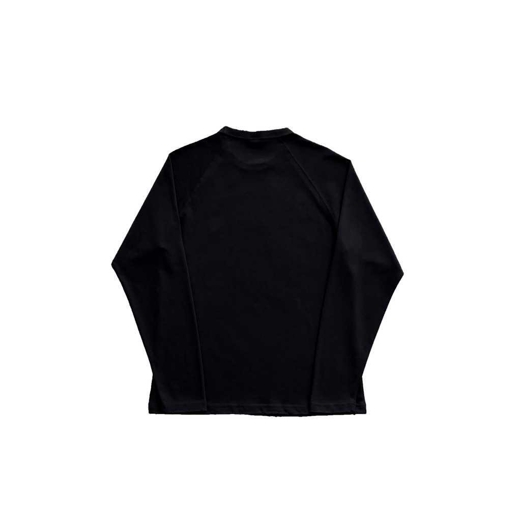 SOPHOMORE RAGLAN LS (BLACK)
