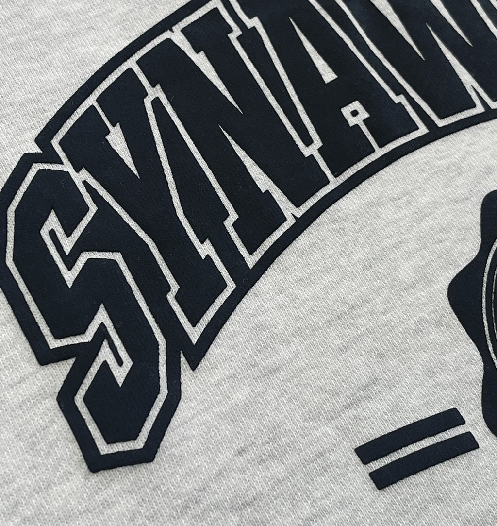 COLLEGE CREW SWEATER (GREY)