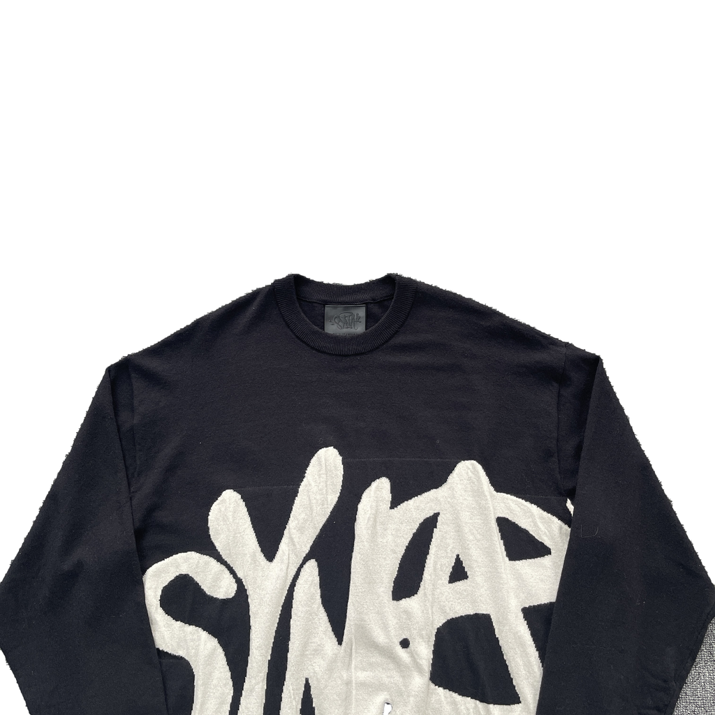 WORLD SYNARCHY CASHMERE SWEATER (BLACK)