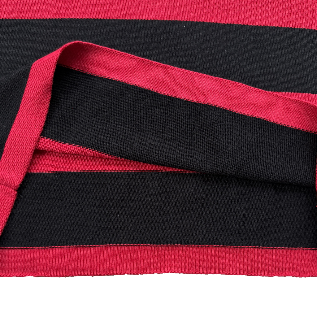 STRIPED KNIT JERSEY (RED)