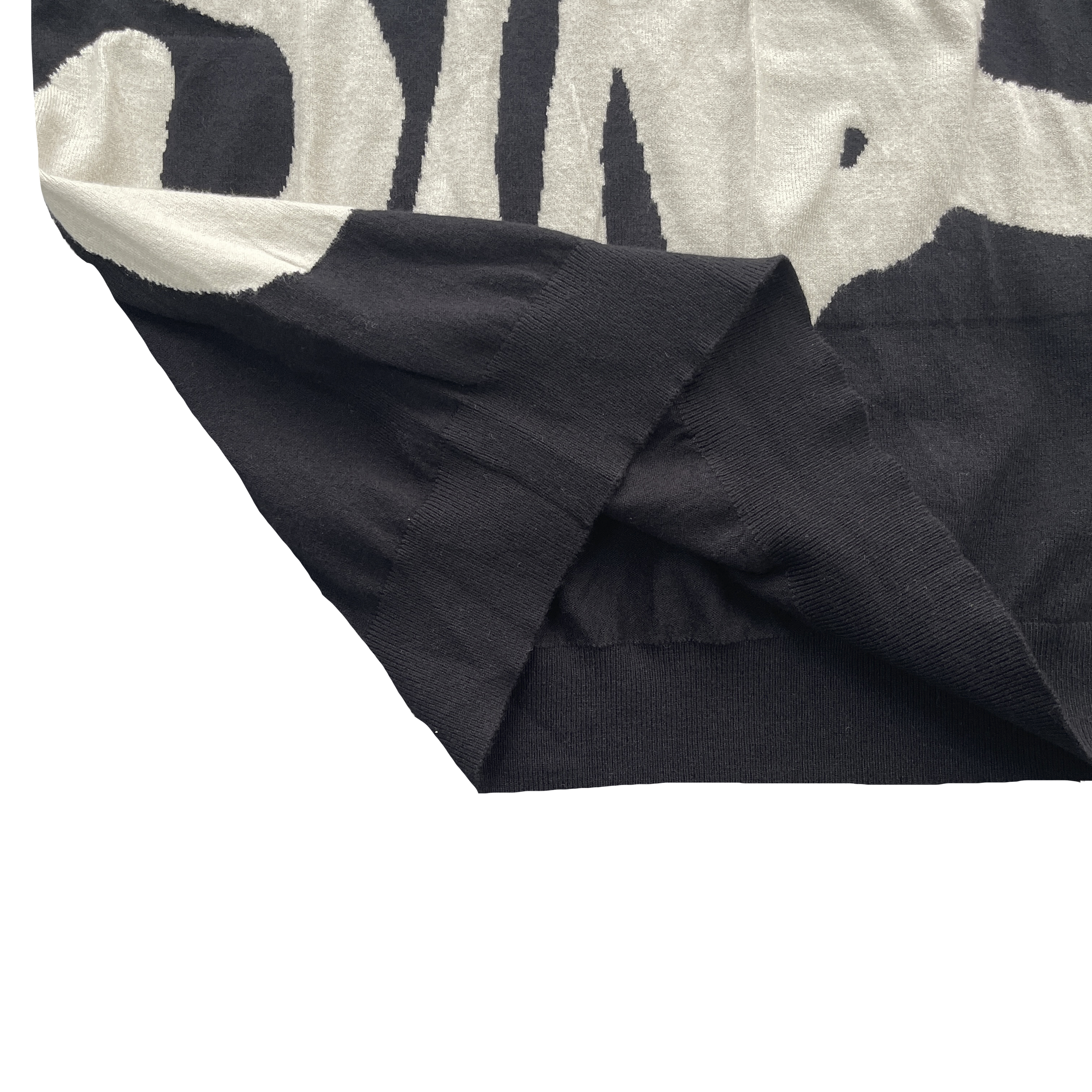 WORLD SYNARCHY CASHMERE SWEATER (BLACK)