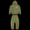 SUPERIOR ROYALE ZIP TRACKSUIT (OLIVE)