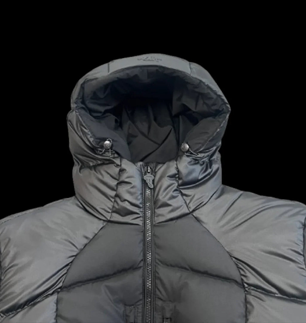 WAVE PUFFER JACKET (BLACK)