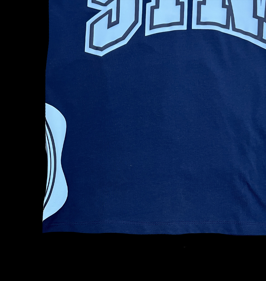 COLLEGE TEE (BLUE)