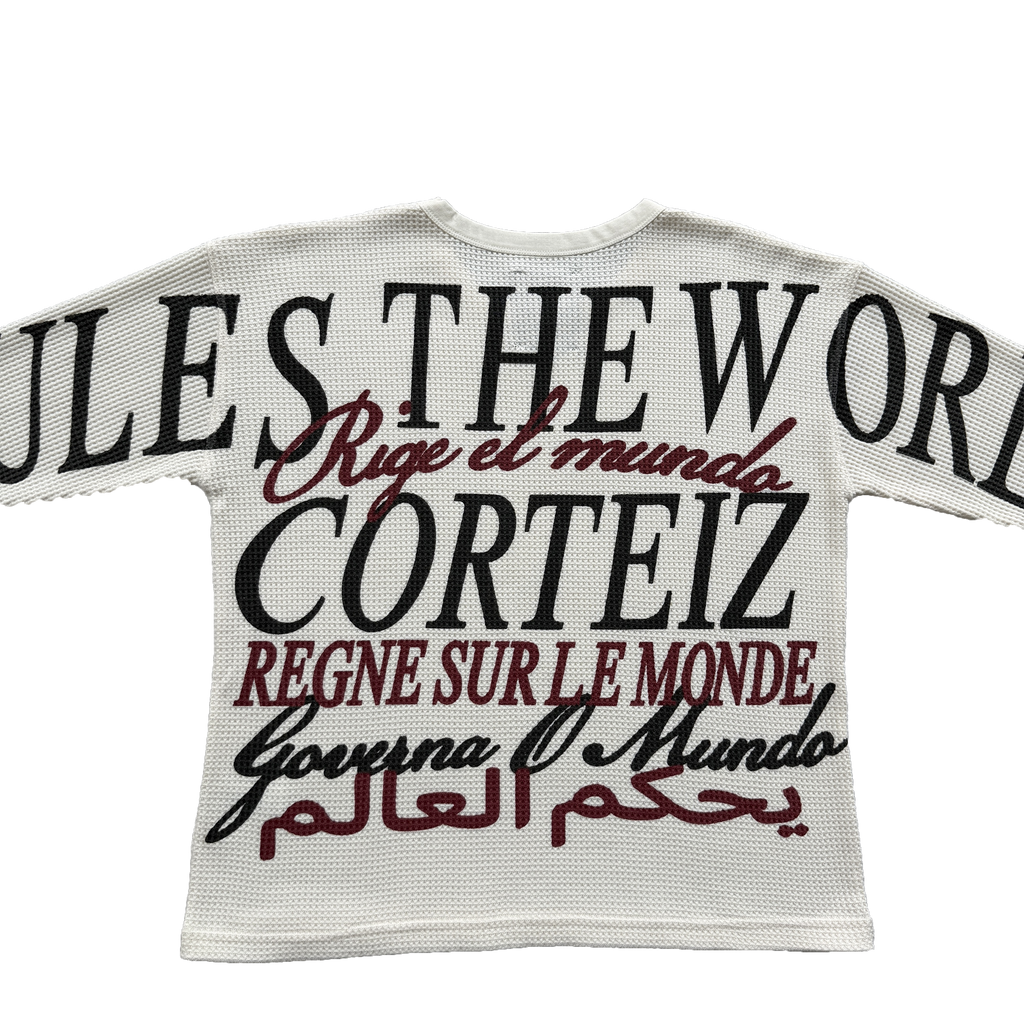 WORLDWIDE WAFFLE THERMAL (WHITE)