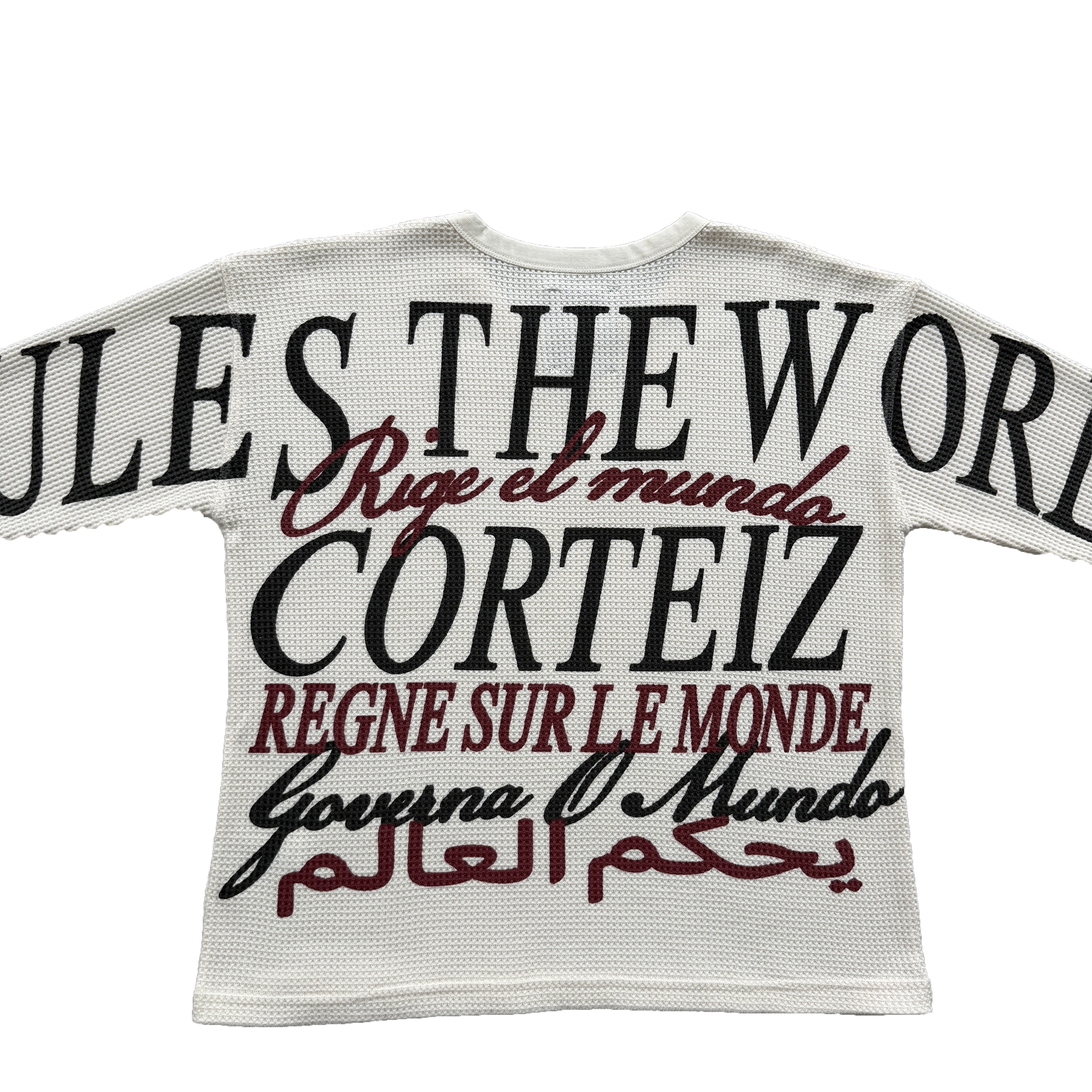 WORLDWIDE WAFFLE THERMAL (WHITE)