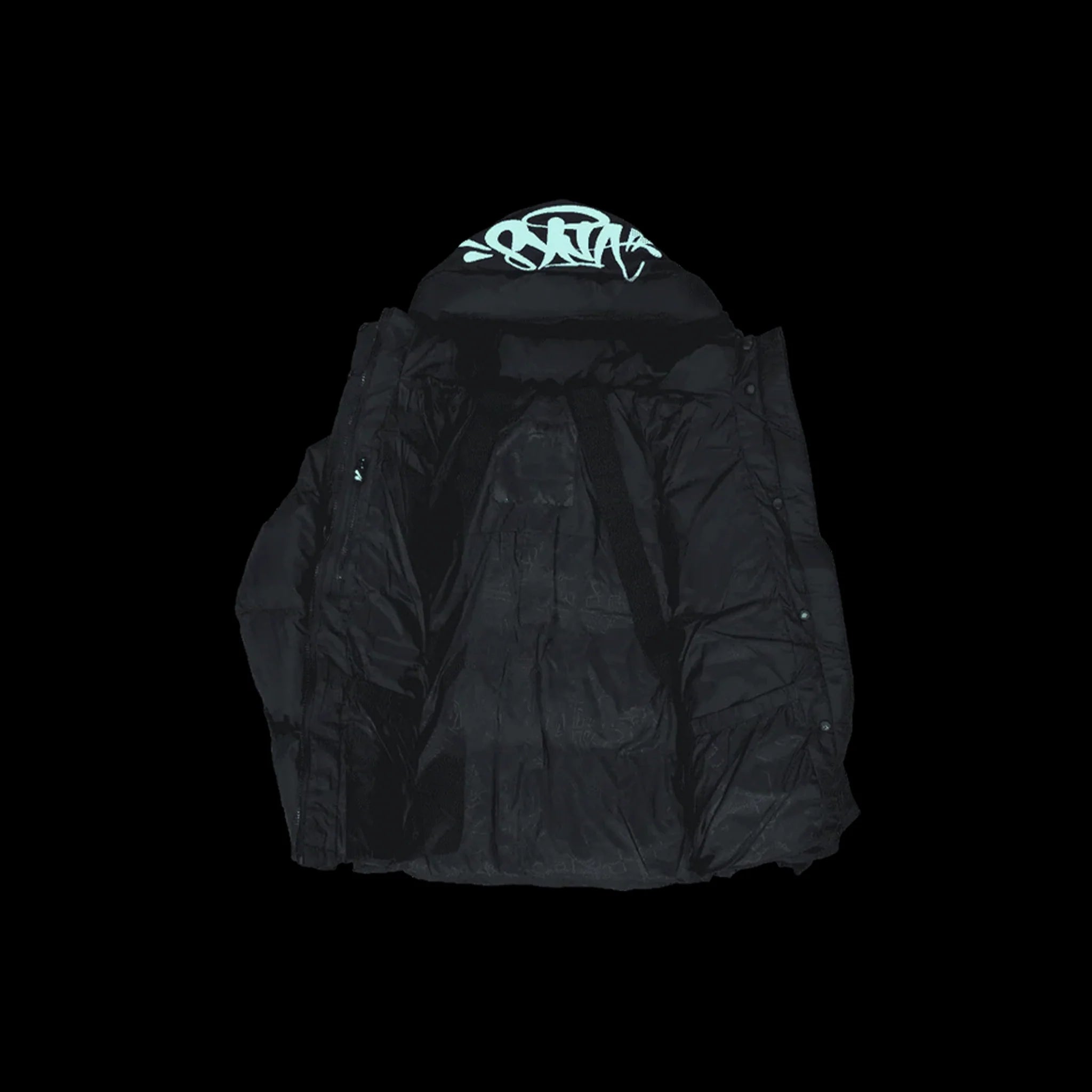 JACKET (BLACK/BLUE)
