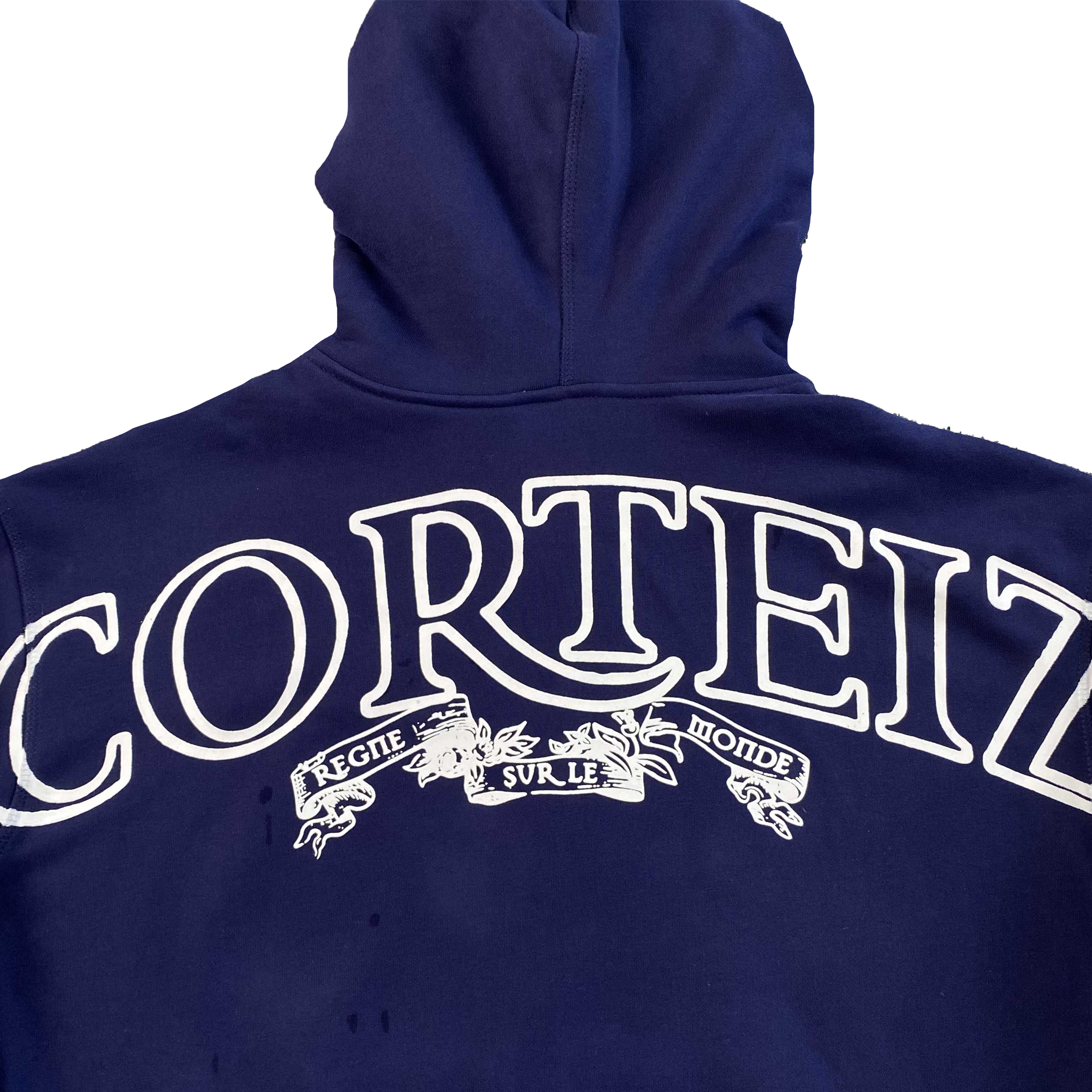CORTEIZ SUPERIOR ROYALE ZIP HOODIE (NAVY)