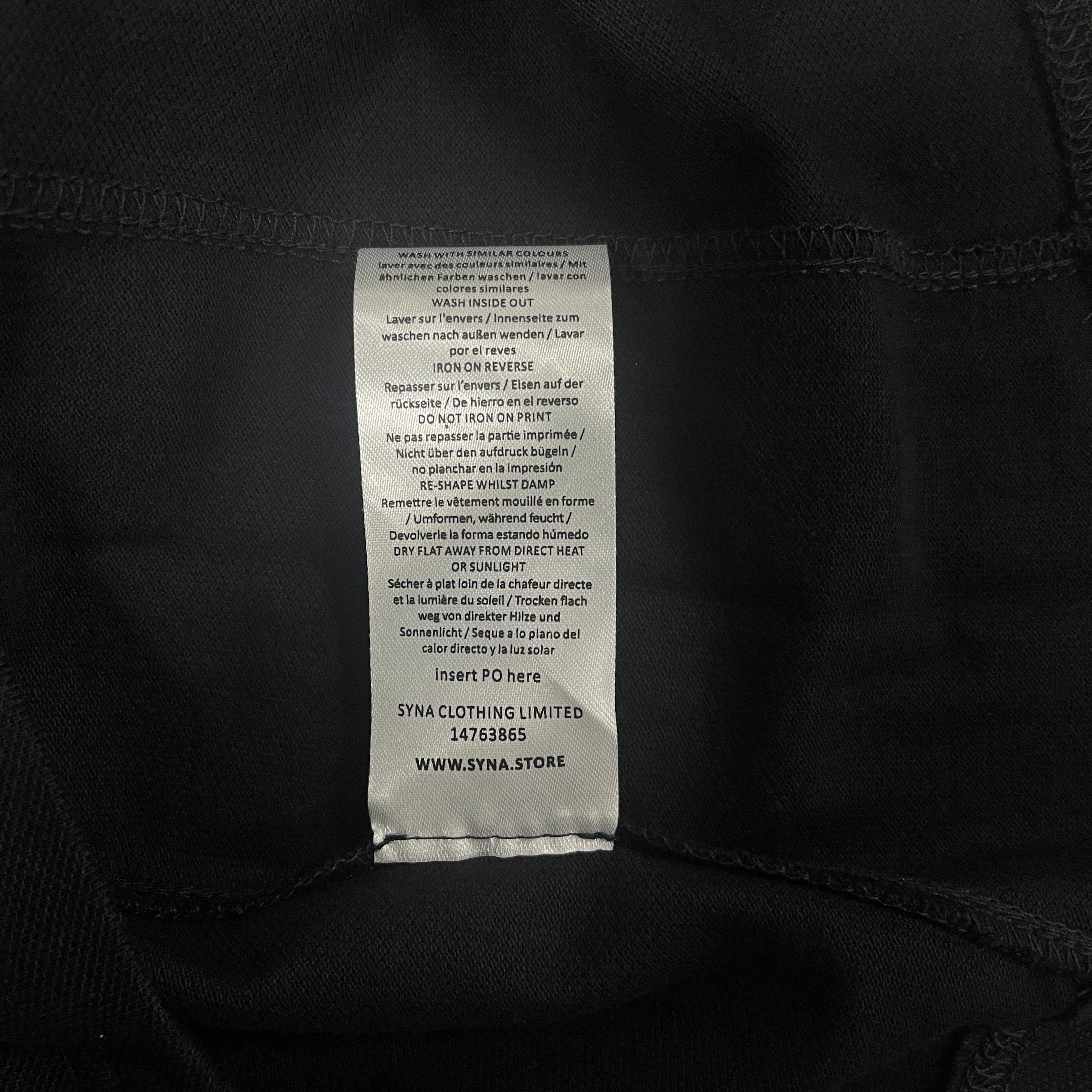 WORLD SKI OF SYNA POLO (BLACK)