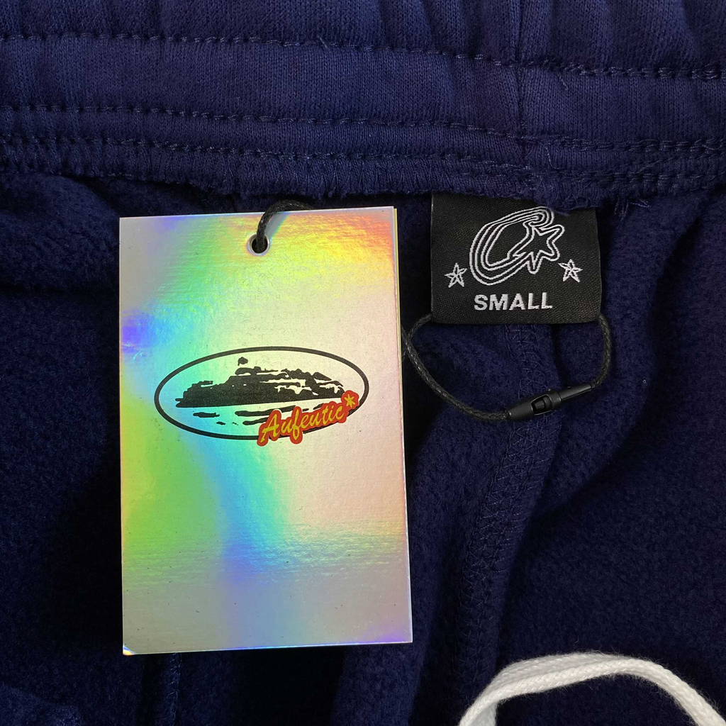CORTEIZ SUPERIOR ROYALE ZIP JOGGERS (NAVY)