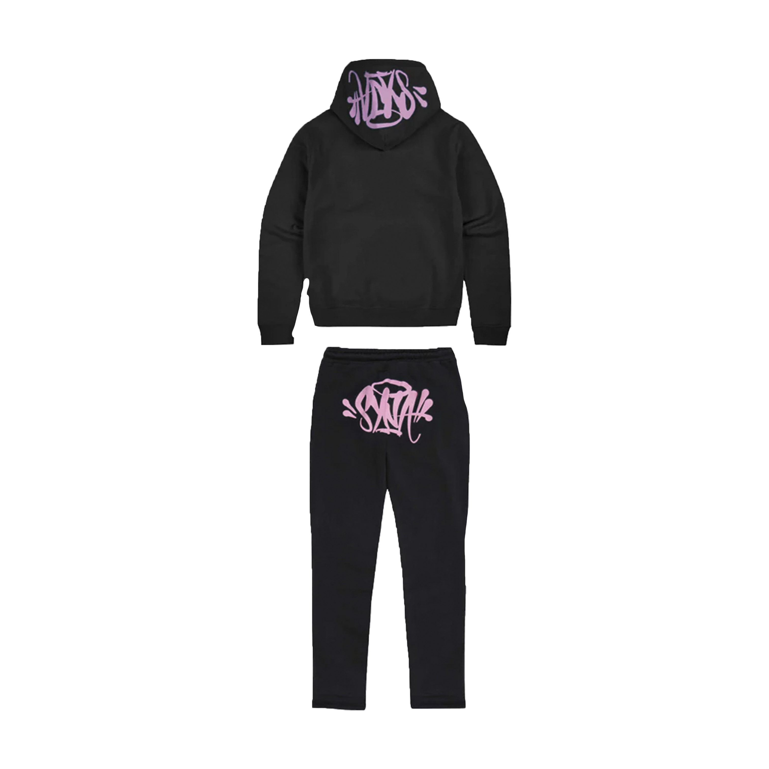 TRACKSUIT - (BLACK/PINK)